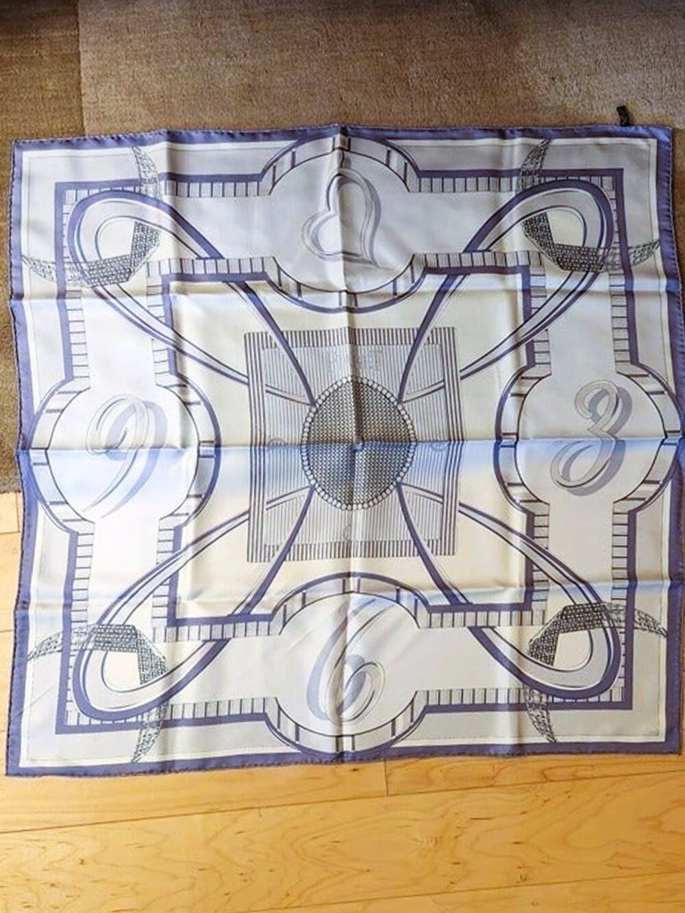 💲150 ~ Piaget Silk Foulard Vintage Collectible Scarf